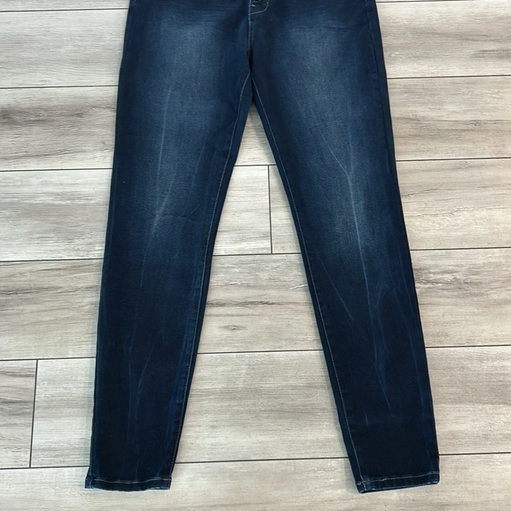 KanCan High Waisted Exposed Button Fly Ankle Skinny jeans size 29